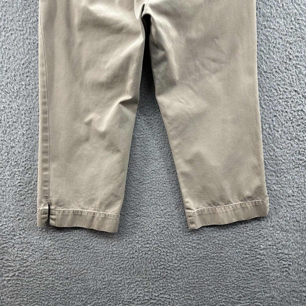 J. Crew Pants Women's 2 Tan Khaki Classic Twill Chino Pants Ladies 2 - Picture 12 of 13